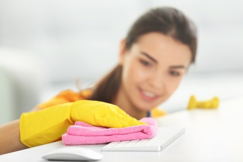 Different curtain fabrics used in Cheam homes